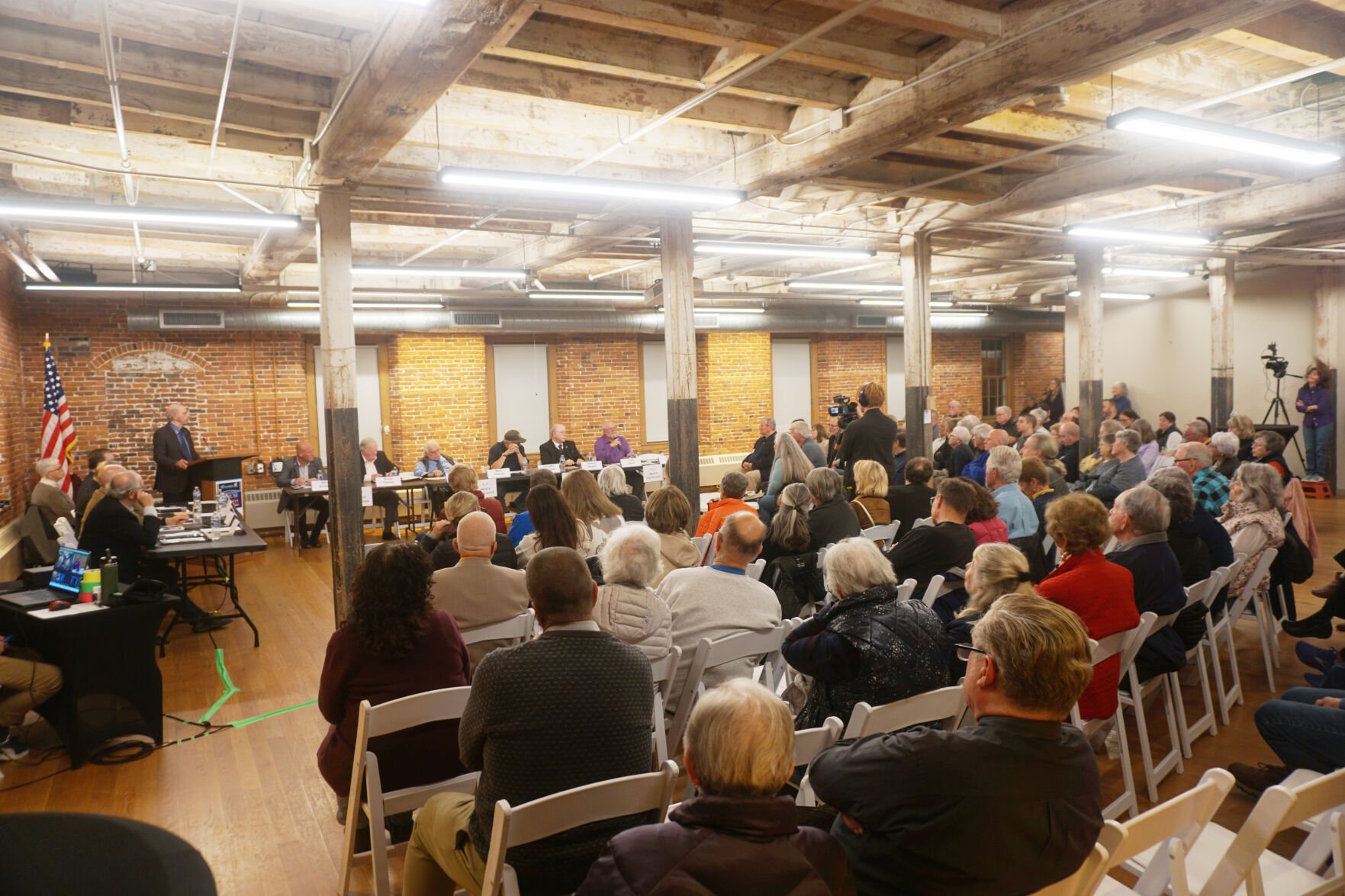 Voters hear directly from 10 city candidates at Belknap Mill forum